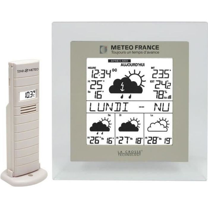 LA CROSSE TECHNOLOGY WD9521IT Cdiscount TV Son Photo