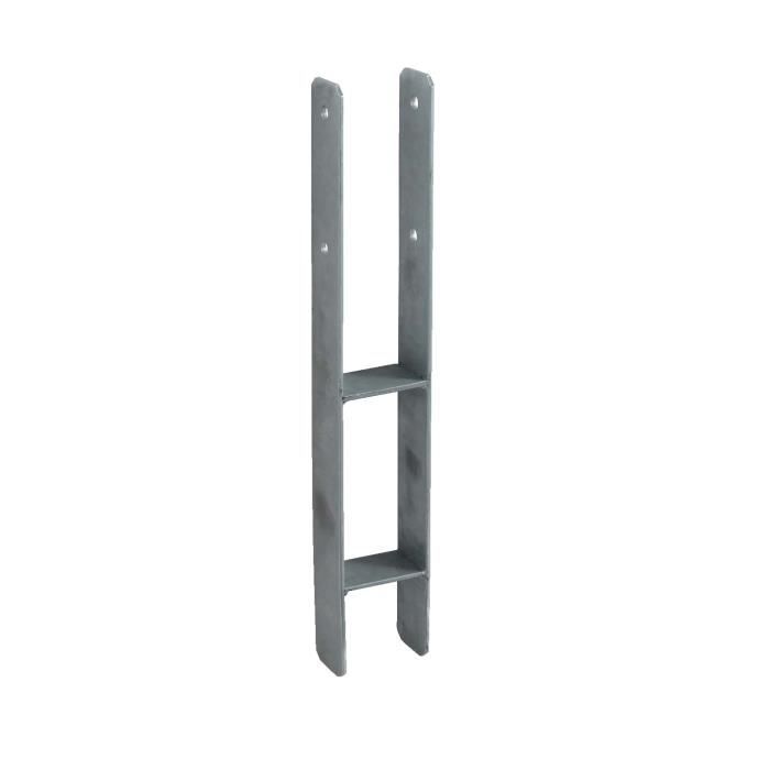 Support en h à sceller 9x9 cm pour Carport MADEIRA - Cdiscount Jardin