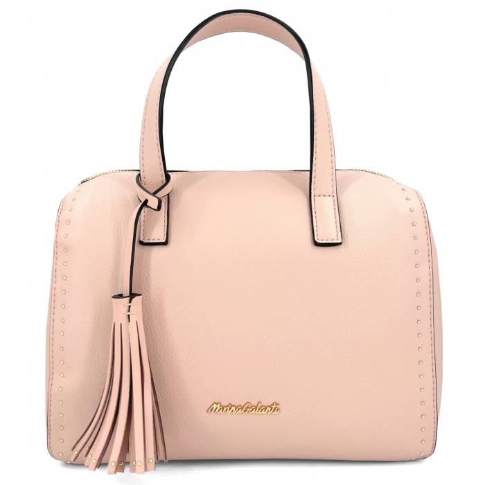 Sac ?� main Textile Nude - Rose pale - MB0401BG2 - Nude - Rose pale - Cdiscount Bagagerie 