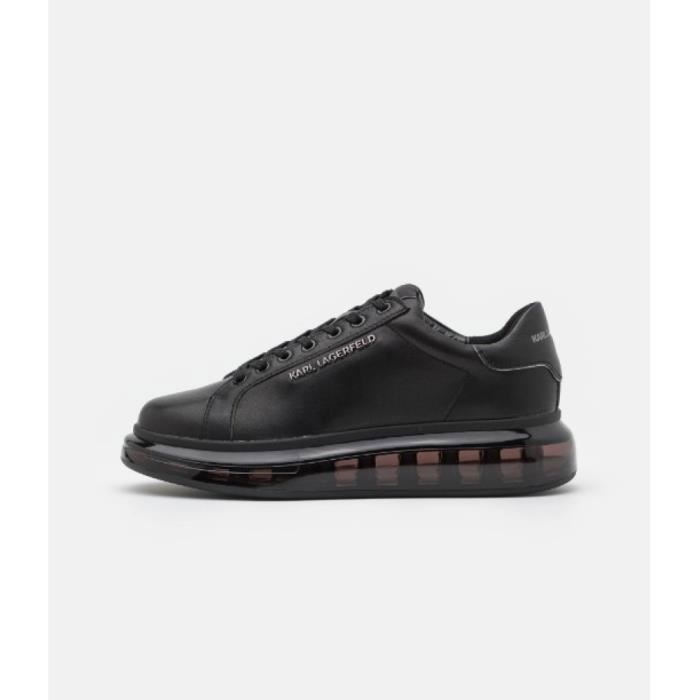 Basket Karl Lagerfeld Noir - Homme - KL52625 KAPRI KUSHION Lo Lace Lthr 00X