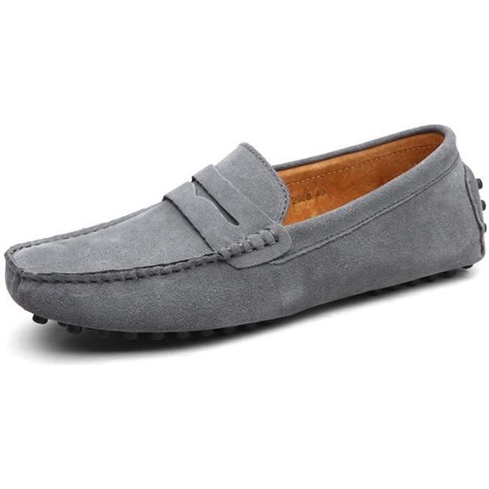 mocassin gris