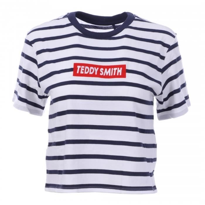 T shirt a rayure femme clearance