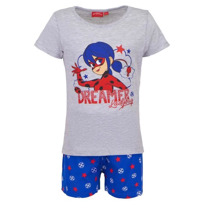 Pyjama Vetement Miraculous Pas Cher Miraculous Ladybug Girls Rouge