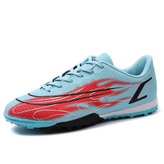 VTASQ Chaussures De Football Pour Homme - Chaussures De Football Respirantes - Chaussures D'entraînement En Gazon Pour Garçons Et Juniors - Baskets D'athlétisme Professionnelles Pour L'extérieur