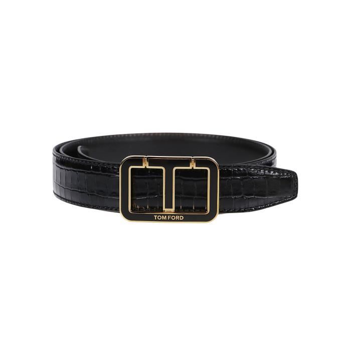 TOM FORD HOMME TB281ELCL239NERO NOIR AUTRES MATÉRIAUX CEINTURE Noir Cdiscount PrêtàPorter