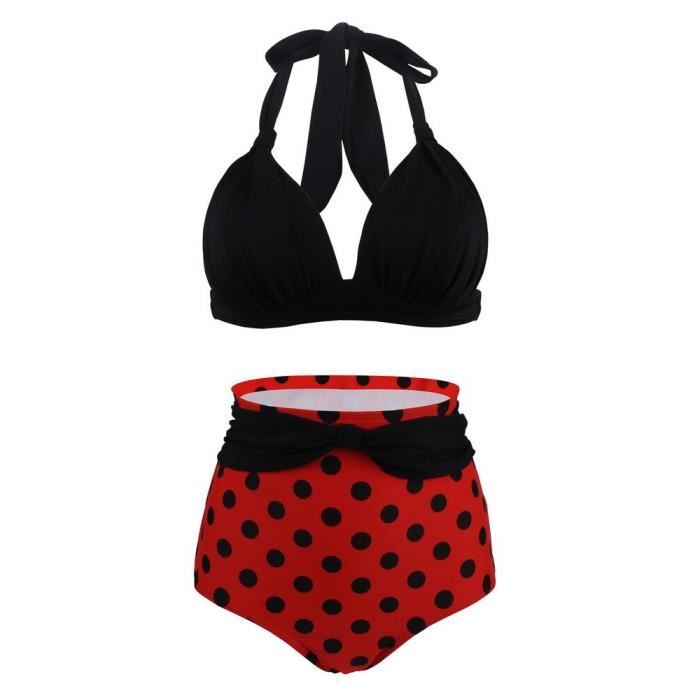 CheChury Bikini Rayé Maillot de Bain 3 Pièces Femme Sexy Push Up Swimwear avec Short Grande Taille String Bain – Ride And Slide MarketPlace