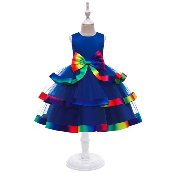 Robe De Soirée Enfant Speechless – Bleu Turquoise – Dentelle Scintillante – Taille 7
