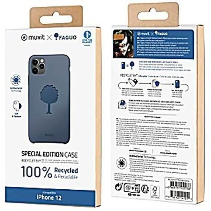 MUVIT FOR CHANGE RECYCLETEK FAGUO JACARANDA : APPLE IPHONE 12 MINI