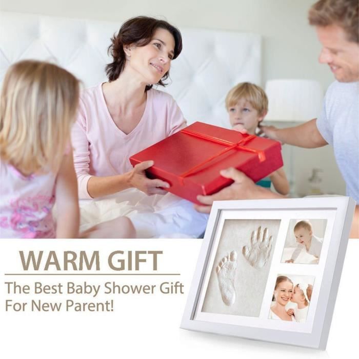 Cadre Empreintes Bébé Moulage 3D Bébé Kit Empreinte Main/Pied Bébé La Petite Loutre Cadeau Bébé Personnalisé Cadre Empreintes Bébé Moulage 3D Bébé Kit Empreinte Main/Pied Bébé La Petite Loutre Cadeau Bébé Personnalisé