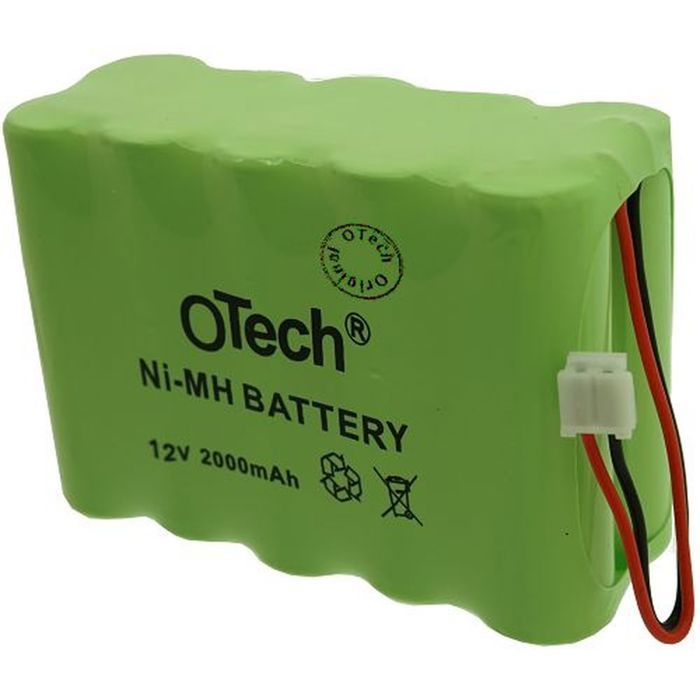 Batterie Alarme Daitem Logisty L5250 Coffret Radio De Base - 6V 1200mAh Ni-Mh Otech
