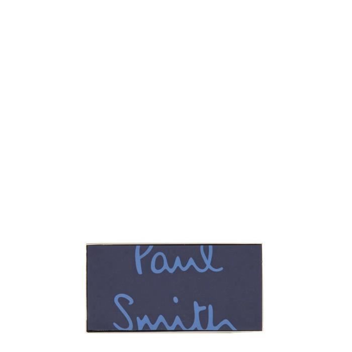 Cravate Paul Smith MAINLINE - Soie Noire Et Rayures Multicolores - 8 Cm - Made In Italy