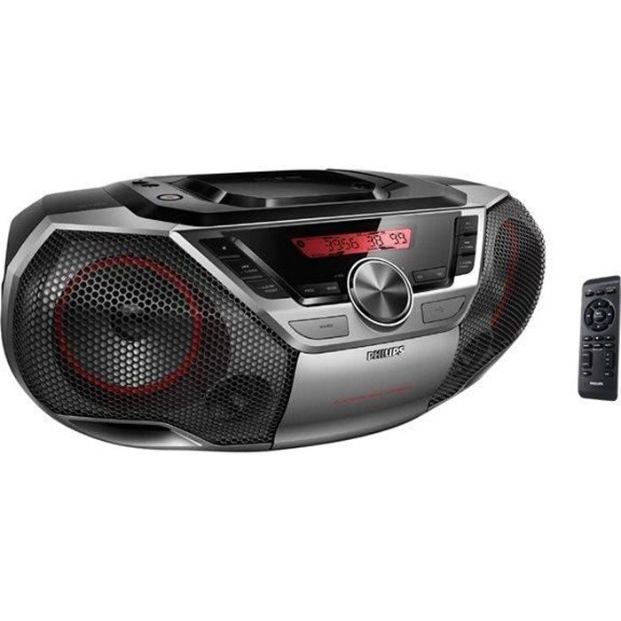 Boombox - PHILIPS - AZ700T / 12 - Lecteur de CD - Lecteur numérique - Radio