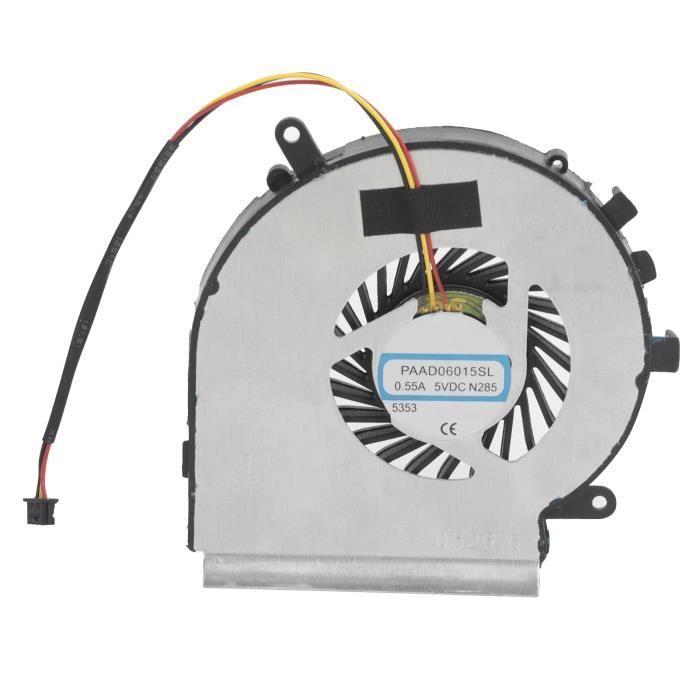 Ventilateur De Refroidissement Pour CPU - Compatible Avec Ordinateurs Portables MSI GE62, GL62, GE72, GL72, GP62, GP72, PE60, PE70