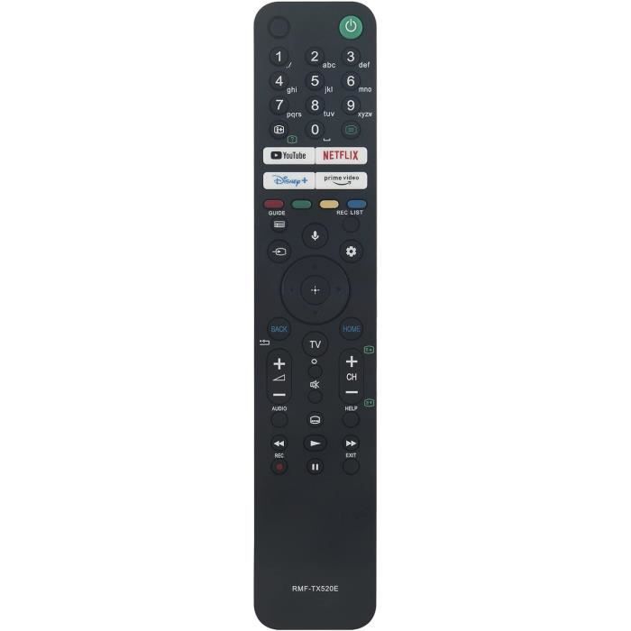RMF-TX500E Nuovo Sostituire il telecomando vocale per fit for Sony Bravia 4K Smart HD OLED TV KD-55XH9299 KD-55XH9296 KD-55XH9288 KD-55XH9096 KD-55XH9077 KD-55XH9005 KD-85ZH8 KD-75ZH8