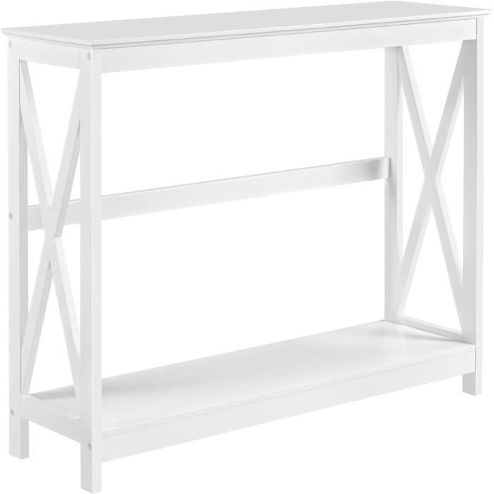 Giantex Table Console, Table d'Appoint pour Canapé avec Tiroir, Anti Giantex Table Console, Table d'Appoint pour Canapé avec Tiroir, Anti