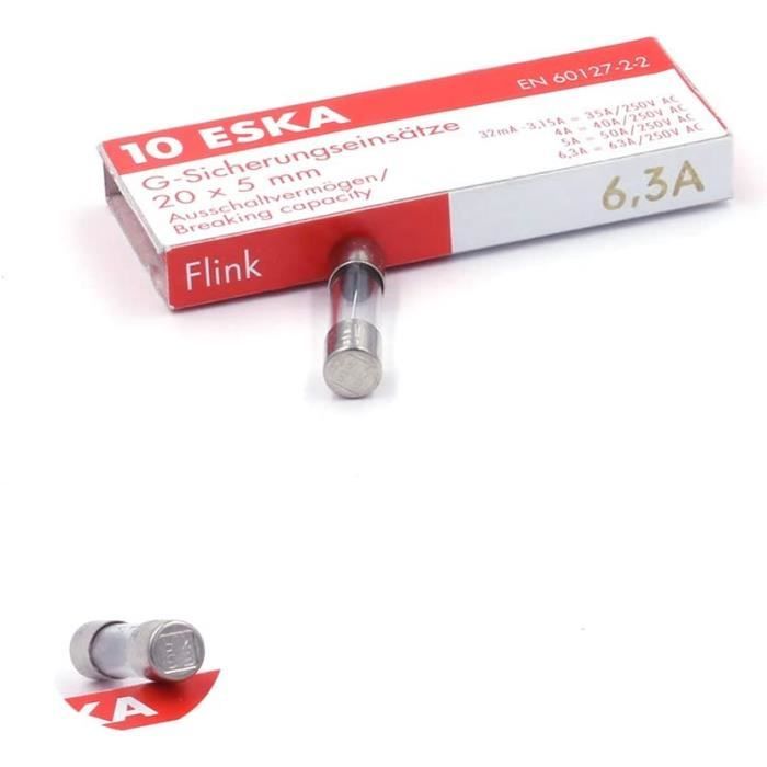 Sachet 10 Fusibles Rapides En Verre 3.15A - Neufs, Pour Dépannage électronique/électrique