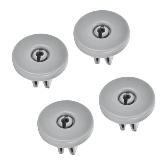 SPARES2GO Lot De 2 Roues De Porte Coulissante En Nylon De 22 Mm