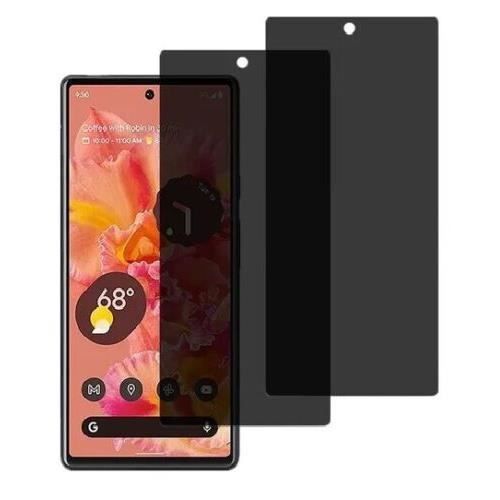 Protecteur D'écran Confidentialité Pour Google Pixel 9a – Anti-espion, Mat, Anti-choc, Noir