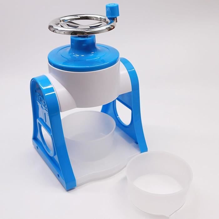 Broyeur À Glace Manuel Machine À Glace Pilée Portable, Machine À