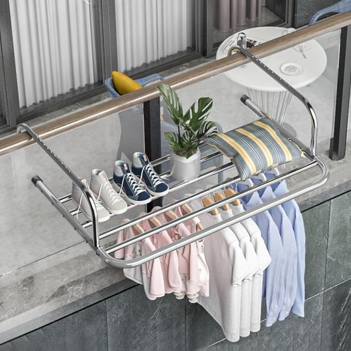 Lot De 2 Séchoirs En Spirale En Inox – Pour Draps Et Couvertures, Gain De Place, Diamètre 40 Cm