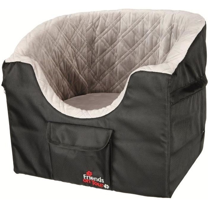 TRIXIE Siège de voiture - 45x39x42cm - Noir et gris - Pour chien