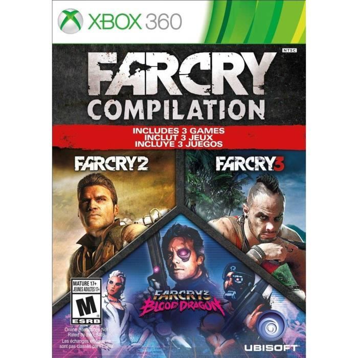 Compilation de jeux Far Cry Ubisoft PS3 Action Bundle