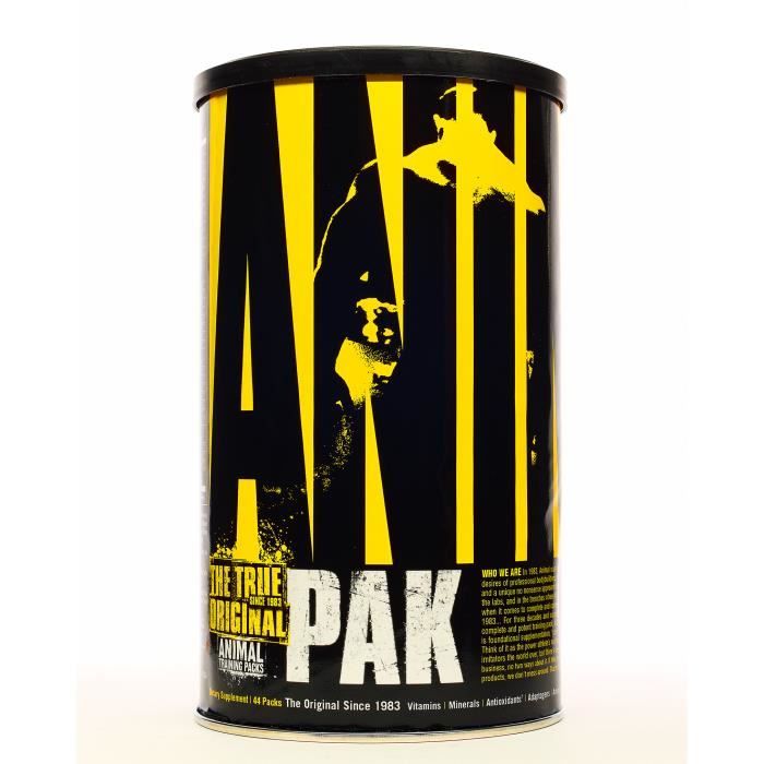 Animal Pak 44 paqu Standard Universal Nutrition Pack Nutrition Sportive