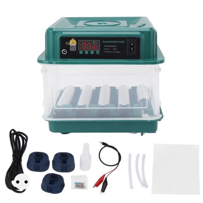 Plateau à œufs Automatique Pour Incubateur 56 œufs – Moteur 220V – 7 Plateaux Jaunes – Rotation Automatique – Accessoire Remplacement