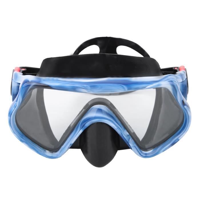 Masque Plongée Apanphy – Verre Trempé HD – Anti-buée – Jupe Silicone – Enfant Et Adulte