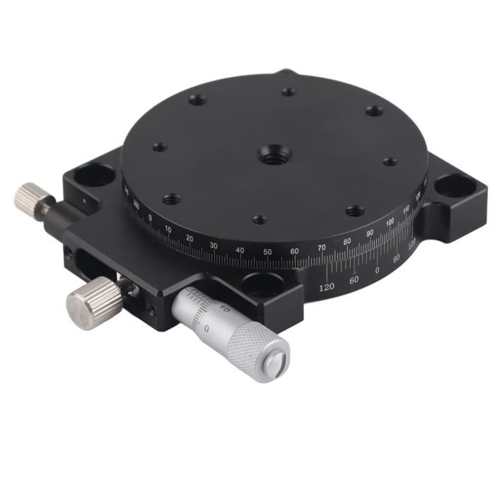 Cikonielf Table Coulissante De Réglage Fin Plate-forme De Coupe D'étape