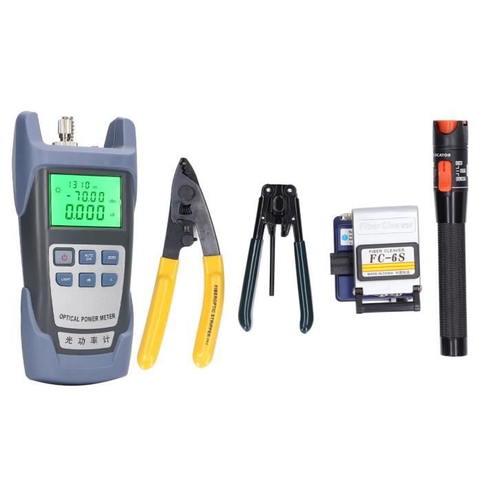 Compteur De Puissance Portable à Fibre Optique KPM-11M -70 ~ + 6dBm, 7