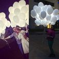 Mecanique YTARL 100 pcs Ballon Lumières Mini Rond Clignotant LED Lampes Pour Le Mariage Papier Lanternes Fêtes D'anniversaire Hallow-1