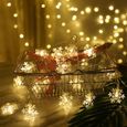 1 jeu de 80 LED guirlande lumineuse décorative de Noël (sans batterie) decoration lumineuse luminaire d'exterieur-1