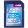 Carte mémoire flash - INTEGRAL - U3 V90 - 32 Go - Jusqu'à 280 Mo/s - Jusqu'à 240 Mo/s-1