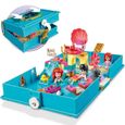 LEGO® Disney Princess 43176 Les aventures d’Ariel dans un livre de contes, La Petite Sirène, Jeu de Voyage Cadeau Enfant 5 ans et +-1