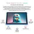 Oscal Pad 50 Kids Tablette Tactile pour Enfants Android13 10.1" 6+64Go-SD 1TF 5100mAh Google Enfants Espace Contrôle Parental - Bleu-1