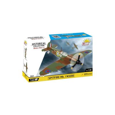 COBI 5868 – Maquette Spitfire MK. I N3200 à Assembler (neuf Sous Blister)