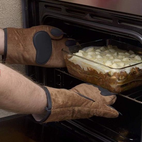 Gant cuisine anti-brûlures en forme de main