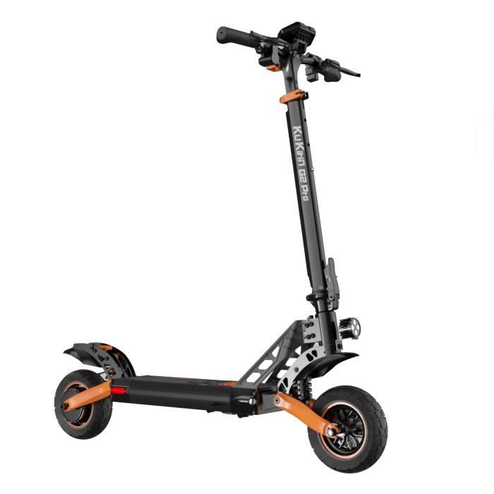 Trottinette électrique Pliable KuKirin G2 Pro Puissance 720Wh Vitesse  maximale de 45km/h Noir