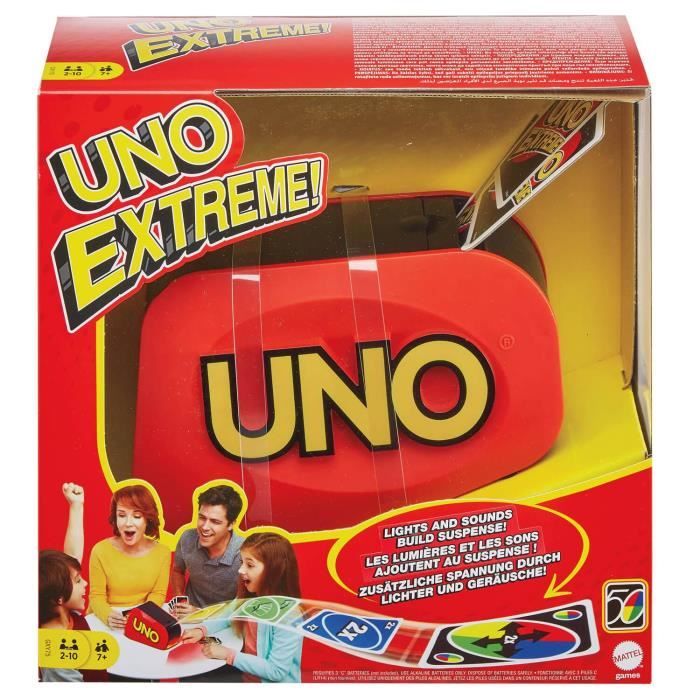 Jeu De Cartes UNO étain Deluxe Par Mattel – Boîte Métal, Neuf Sous Emballage