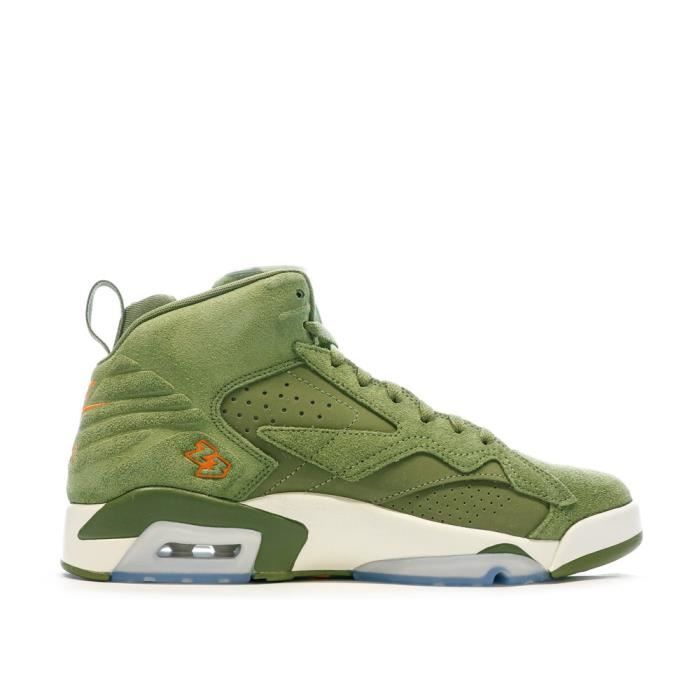Baskets Homme Nike Jordan Jumpman Mvp Vert Lacets Logo Nike Logo Jordan Green Cdiscount Chaussures