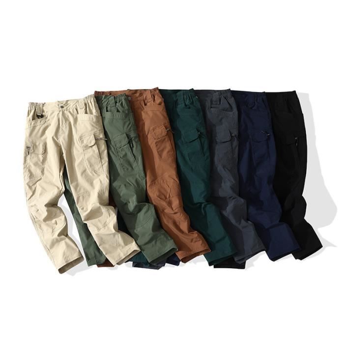 Pantalon Cargo Vintage Surplus Homme - Taille Coyote - 100% Coton - Neuf Avec étiquettes