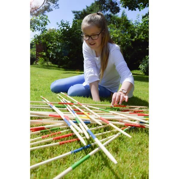 Mikado Géant Maxi Jeu De Mikado Geant XXL 90 Cm Enfant - 31 Grands