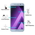 Coque Samsung Galaxy A3 2017 A320 - Silicone Transparent + Verre Trempé Film Protection Ecran [Phonillico®]-2