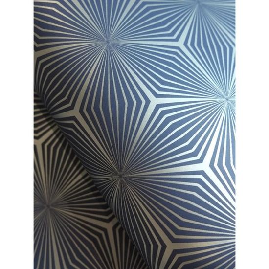 Téléchargement gratuit Images Geometrique Etoile Papier Peint Argent Bleu Holden 12617 Achat le plus cool par