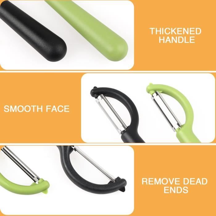 Éplucheur à Asperges Double Polyamide Blanc Matfer