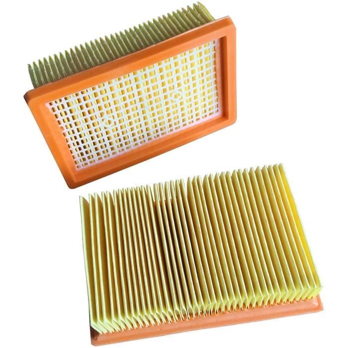 Filtres Plissés Kärcher Jutyum - Lot De 3 - Compatible WD4, WD5, WD6, MV4, MV5, MV6