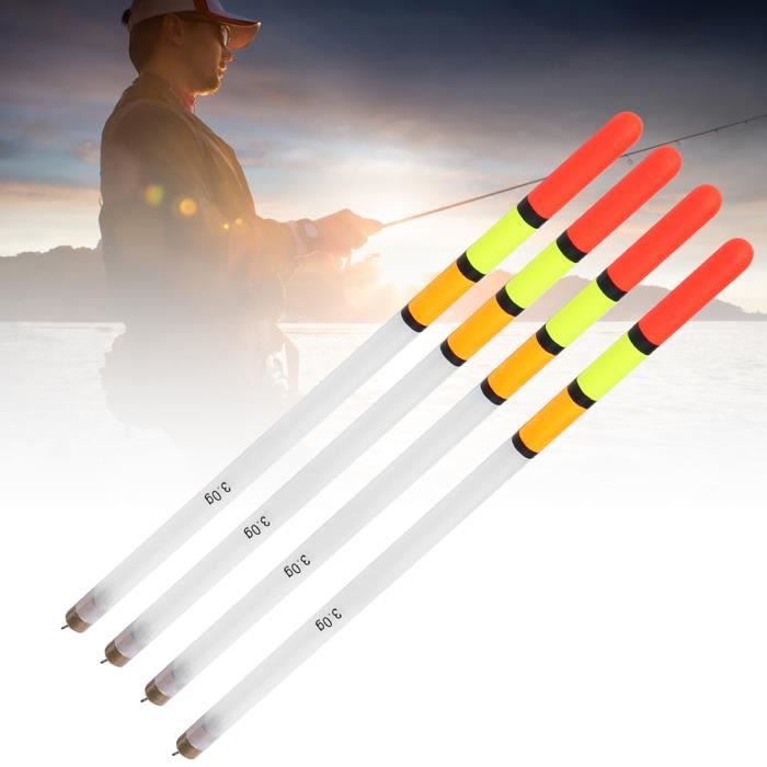 Flotteurs De Pêche 5 Pièces/ensemble Flotteurs De Pêche Bobbers 2g/3g/4g/5g Bouée De Sapin Glissante Flotteur For La Pêche En Mer Carpe Accessoires De Pêche Accessoires Pour Matériel De Pêche ( Color