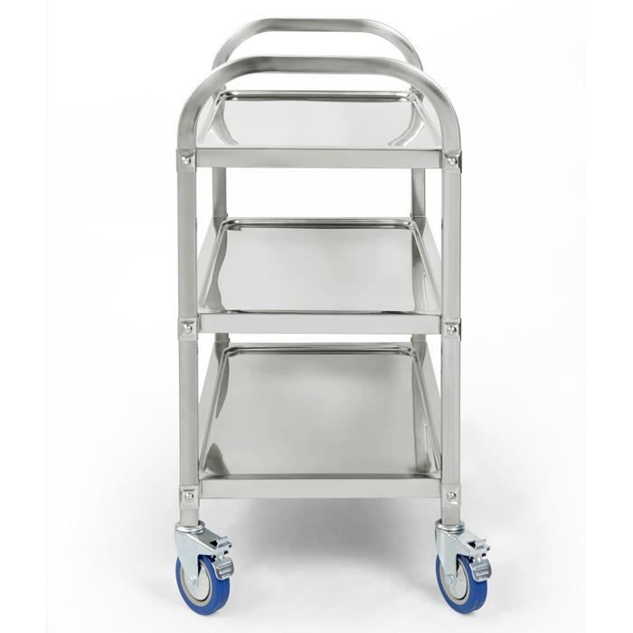 Chariot De Service Ancien En Bois - Multicolore, Dimensions 68x43x66 Cm
