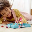 LEGO® Disney Princess 43176 Les aventures d’Ariel dans un livre de contes, La Petite Sirène, Jeu de Voyage Cadeau Enfant 5 ans et +-3